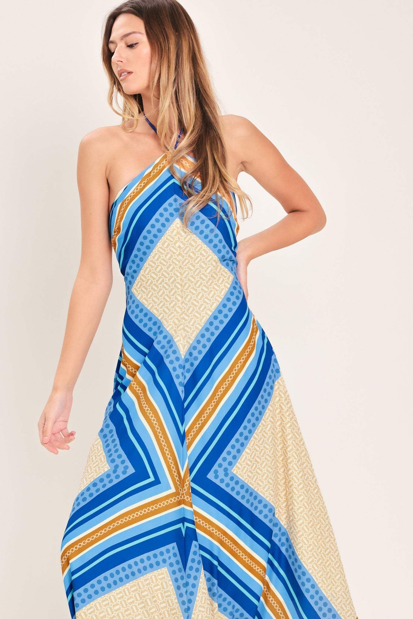 PARADISE CODE WOVEN MIDI DRESS - Flying Tomato - Flyclothing LLC