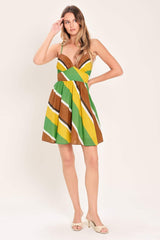SUMMER NIGHTS WOVEN MINI DRESS - Flying Tomato - Flyclothing LLC