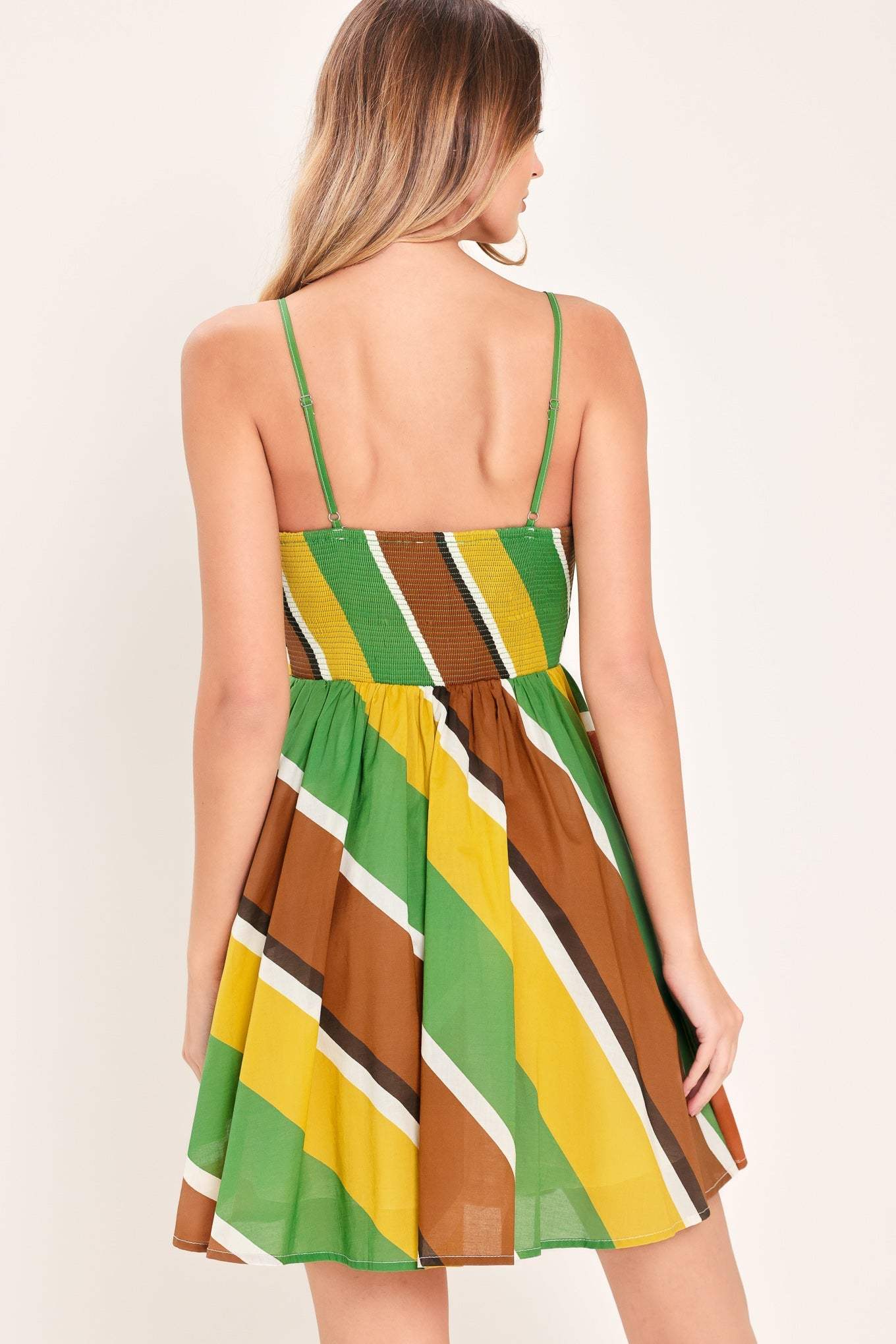SUMMER NIGHTS WOVEN MINI DRESS - Flying Tomato - Flyclothing LLC