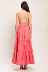 SWEET ALLURE WOVEN ANKLE DRESS - Flying Tomato - Flyclothing LLC