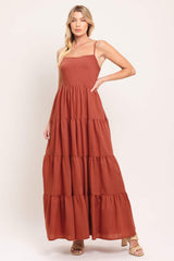 DESERT SUN WOVEN MAXI DRESS - Flying Tomato - Flyclothing LLC