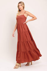 DESERT SUN WOVEN MAXI DRESS - Flying Tomato - Flyclothing LLC