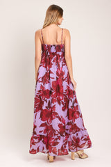 LOVE BLOSSOM WOVEN ANKLE DRESS