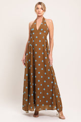 DOTTY LOVE WOVEN MIDI DRESS - Flying Tomato - Flyclothing LLC