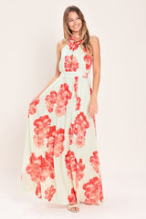 BLOOMING LOVE WOVEN MAXI DRESS - Flying Tomato - Flyclothing LLC