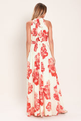 BLOOMING LOVE WOVEN MAXI DRESS - Flying Tomato - Flyclothing LLC