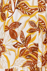 AMBER PALM PARADISE WOVEN MAXI DRESS - Flying Tomato - Flyclothing LLC