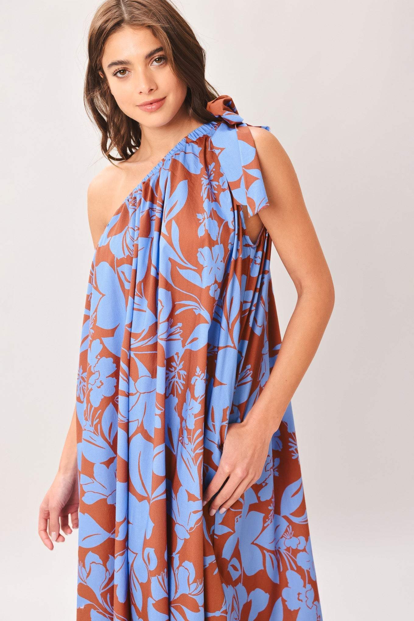 LAGOON FLOW WOVEN MIDI DRESS - Flying Tomato - Flyclothing LLC