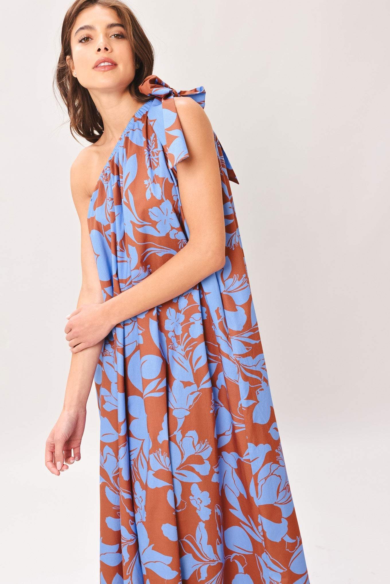 LAGOON FLOW WOVEN MIDI DRESS - Flying Tomato - Flyclothing LLC