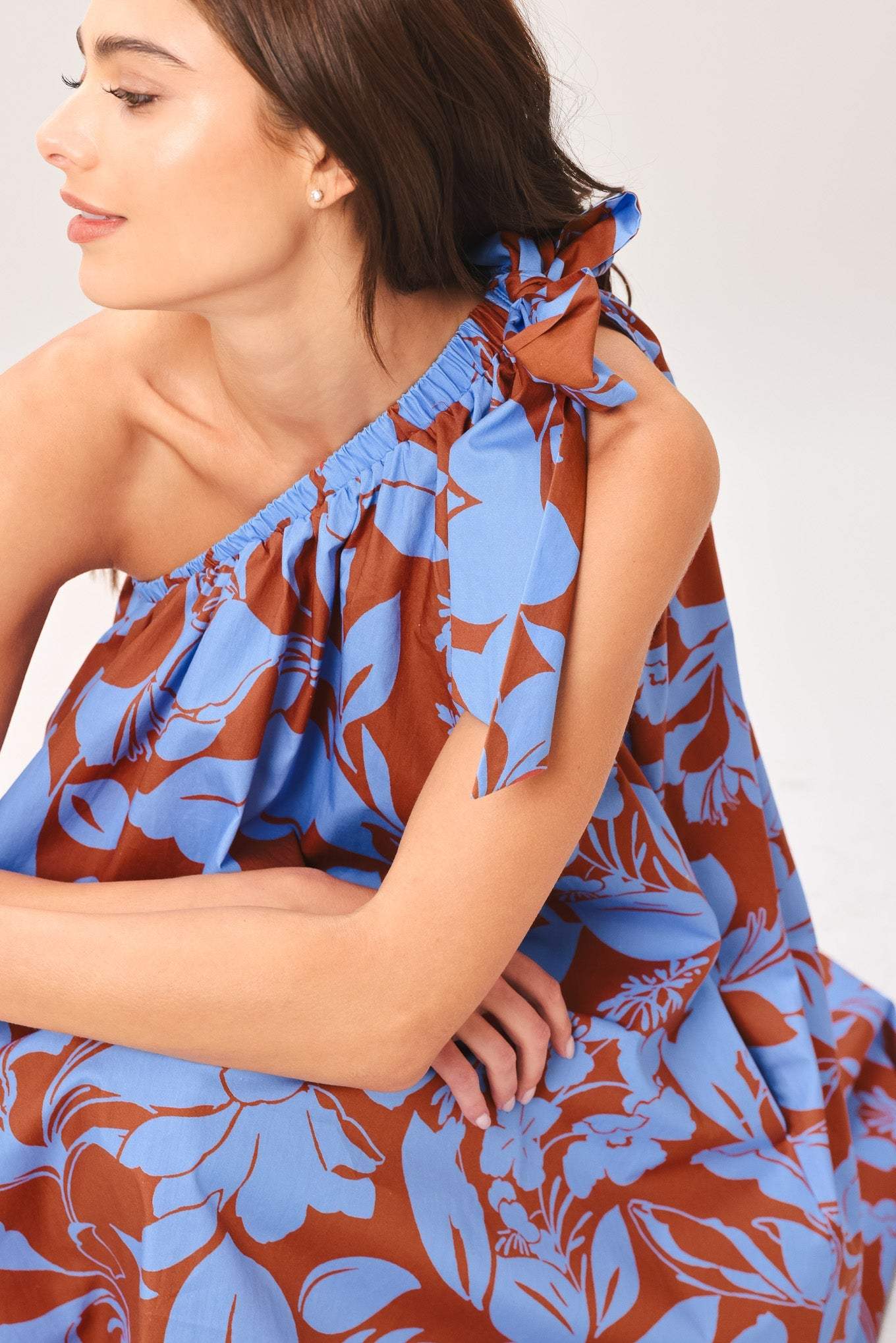 LAGOON FLOW WOVEN MIDI DRESS - Flying Tomato - Flyclothing LLC