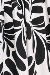 MONO BLOOM WOVEN MAXI DRESS - Flying Tomato - Flyclothing LLC