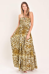 RUN THE WORLD WOVEN MAXI DRESS - Flying Tomato - Flyclothing LLC