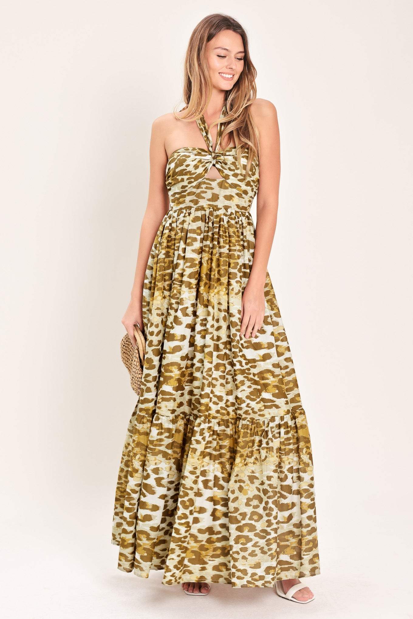 RUN THE WORLD WOVEN MAXI DRESS - Flying Tomato - Flyclothing LLC