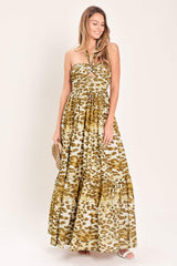 RUN THE WORLD WOVEN MAXI DRESS - Flying Tomato - Flyclothing LLC