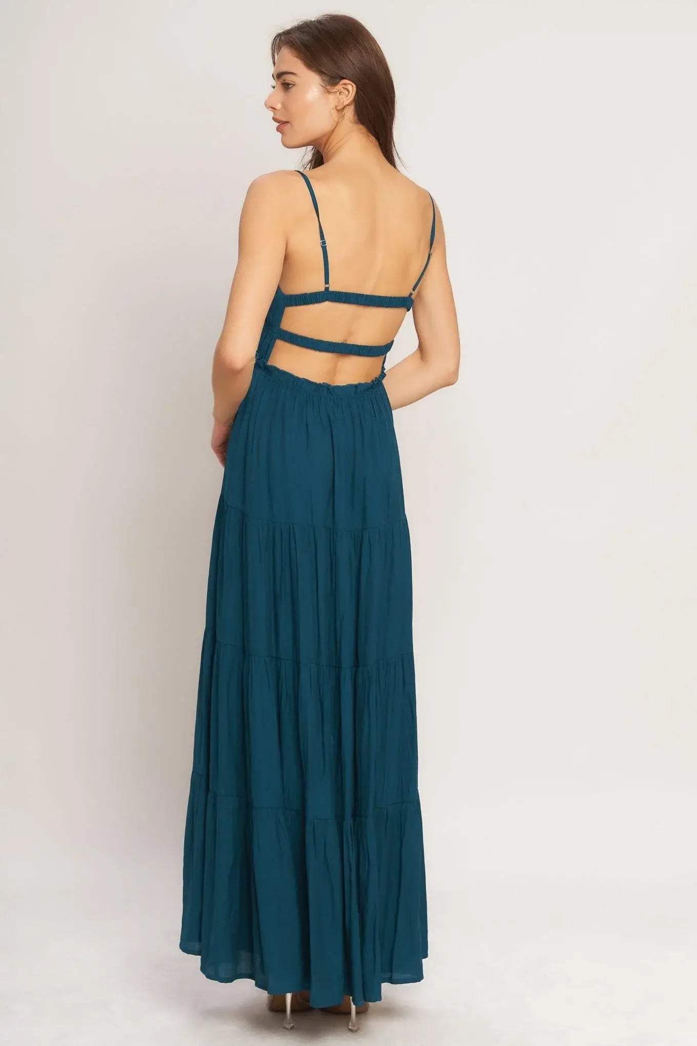 OCEAN BREEZE WOVEN MAXI DRESS - Flying Tomato - Flyclothing LLC