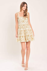 BEAUTIFUL DAY WOVEN MINI DRESS - Flying Tomato - Flyclothing LLC
