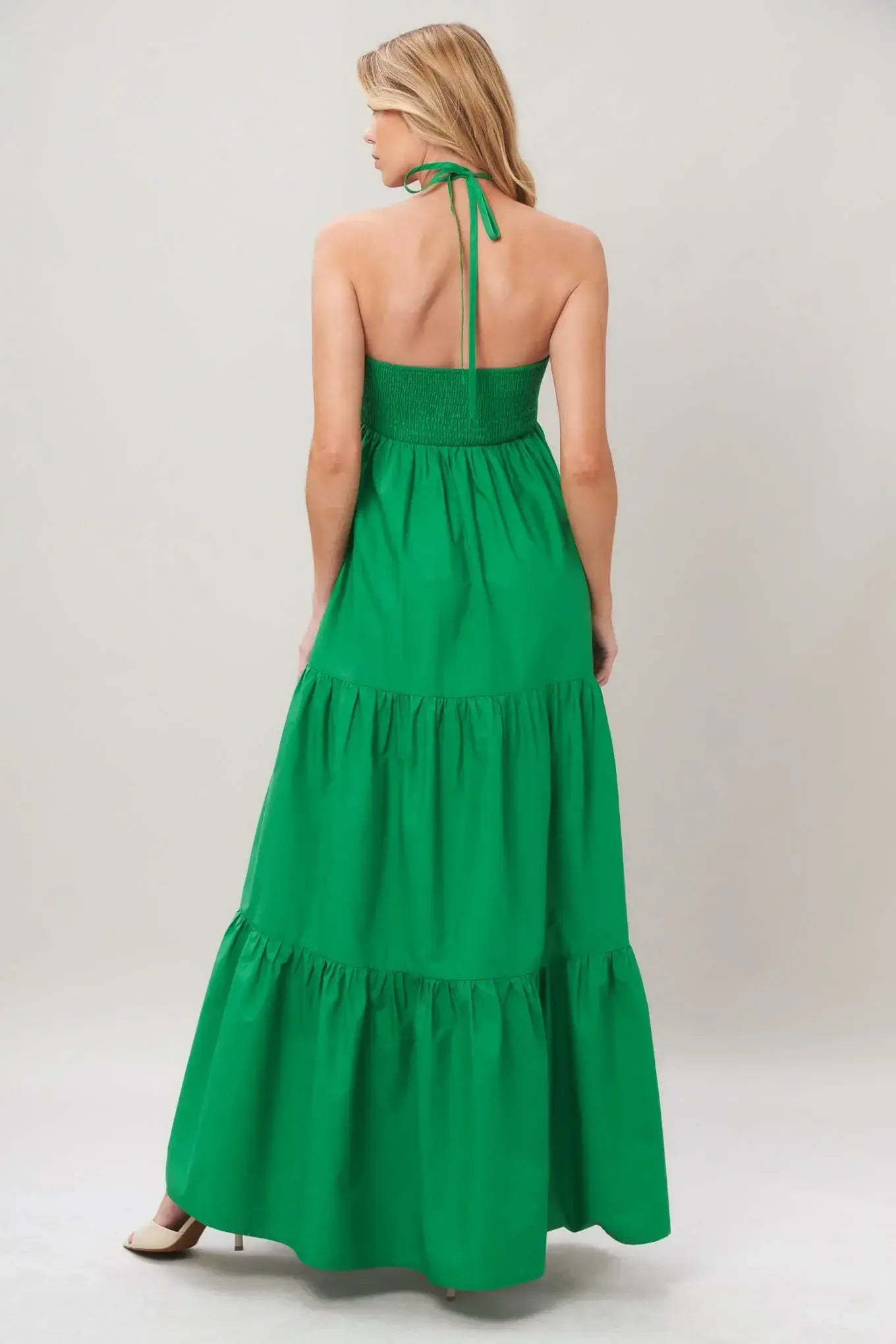 TROPIC STATEMENT WOVEN MAXI DRESS - Flying Tomato - Flyclothing LLC