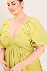 CITRINE GARDEN WOVEN MAXI DRESS - Flying Tomato - Flyclothing LLC