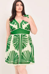 PALM BREEZE WOVEN MINI DRESS - Flying Tomato - Flyclothing LLC