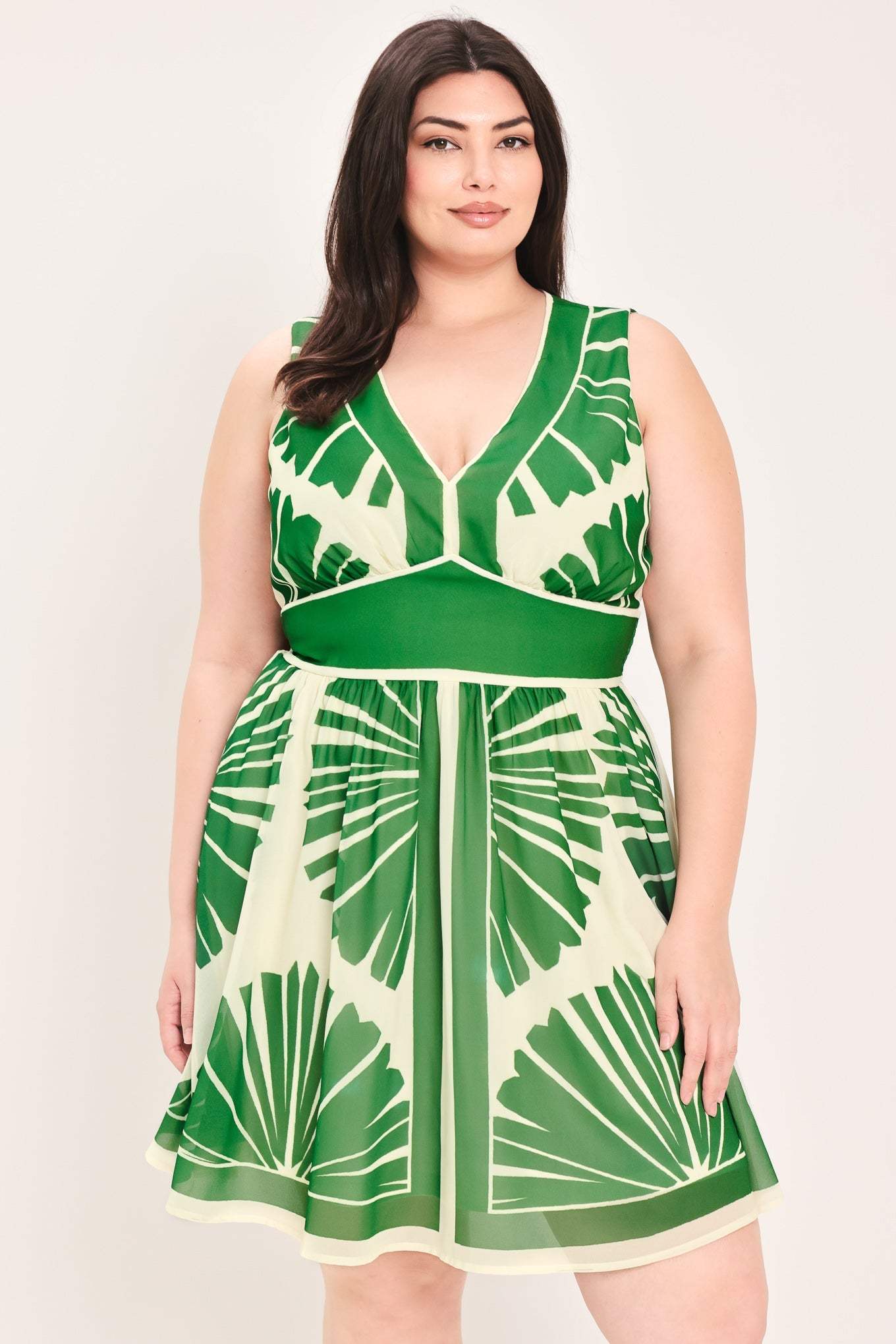 PALM BREEZE WOVEN MINI DRESS - Flying Tomato - Flyclothing LLC