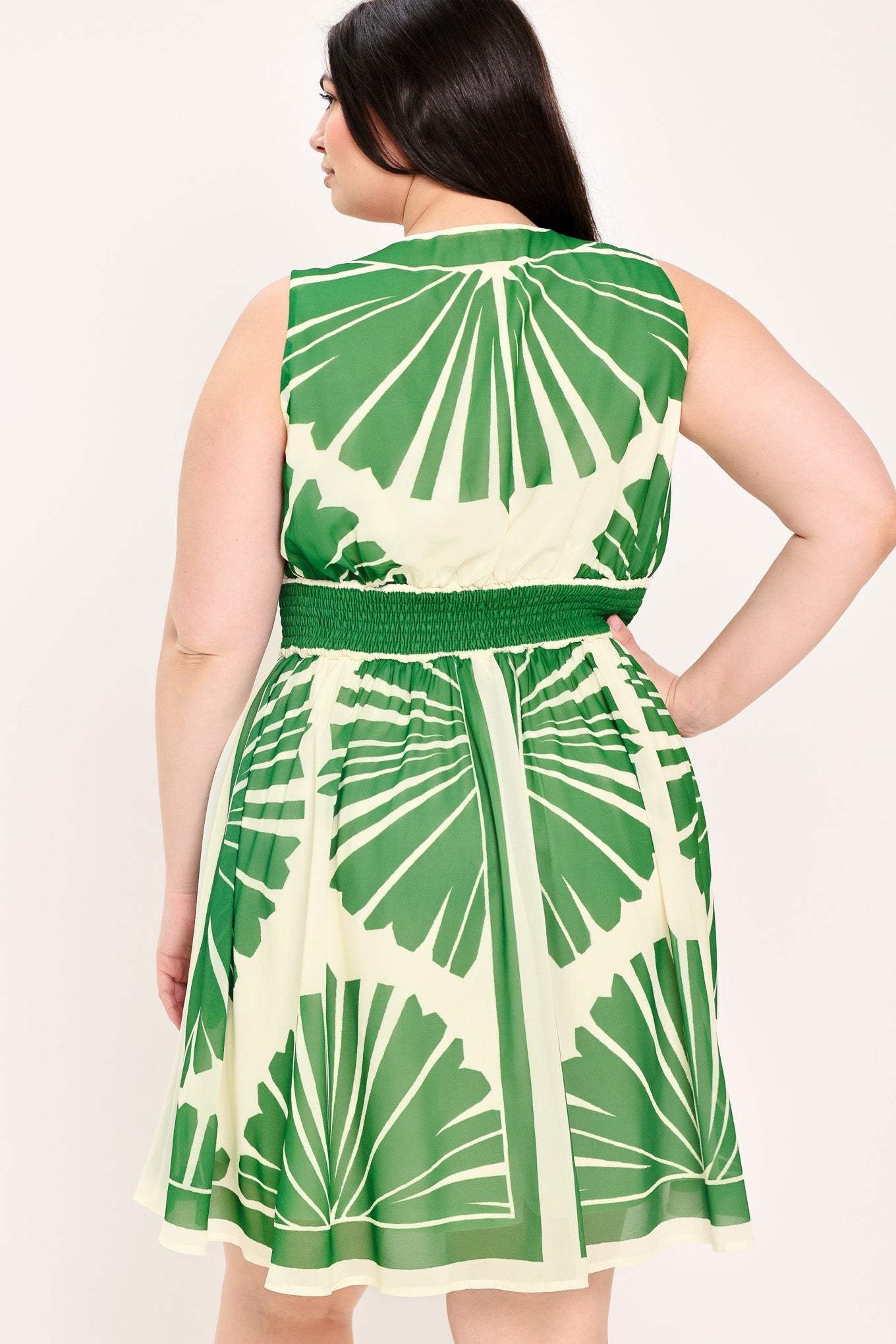 PALM BREEZE WOVEN MINI DRESS - Flying Tomato - Flyclothing LLC