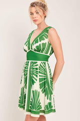 PALM BREEZE WOVEN MINI DRESS - Flying Tomato - Flyclothing LLC