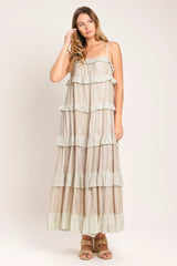 DUNE SERENA WOVEN MIDI DRESS - Flying Tomato - Flyclothing LLC