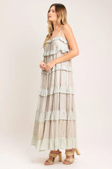 DUNE SERENA WOVEN MIDI DRESS - Flying Tomato - Flyclothing LLC