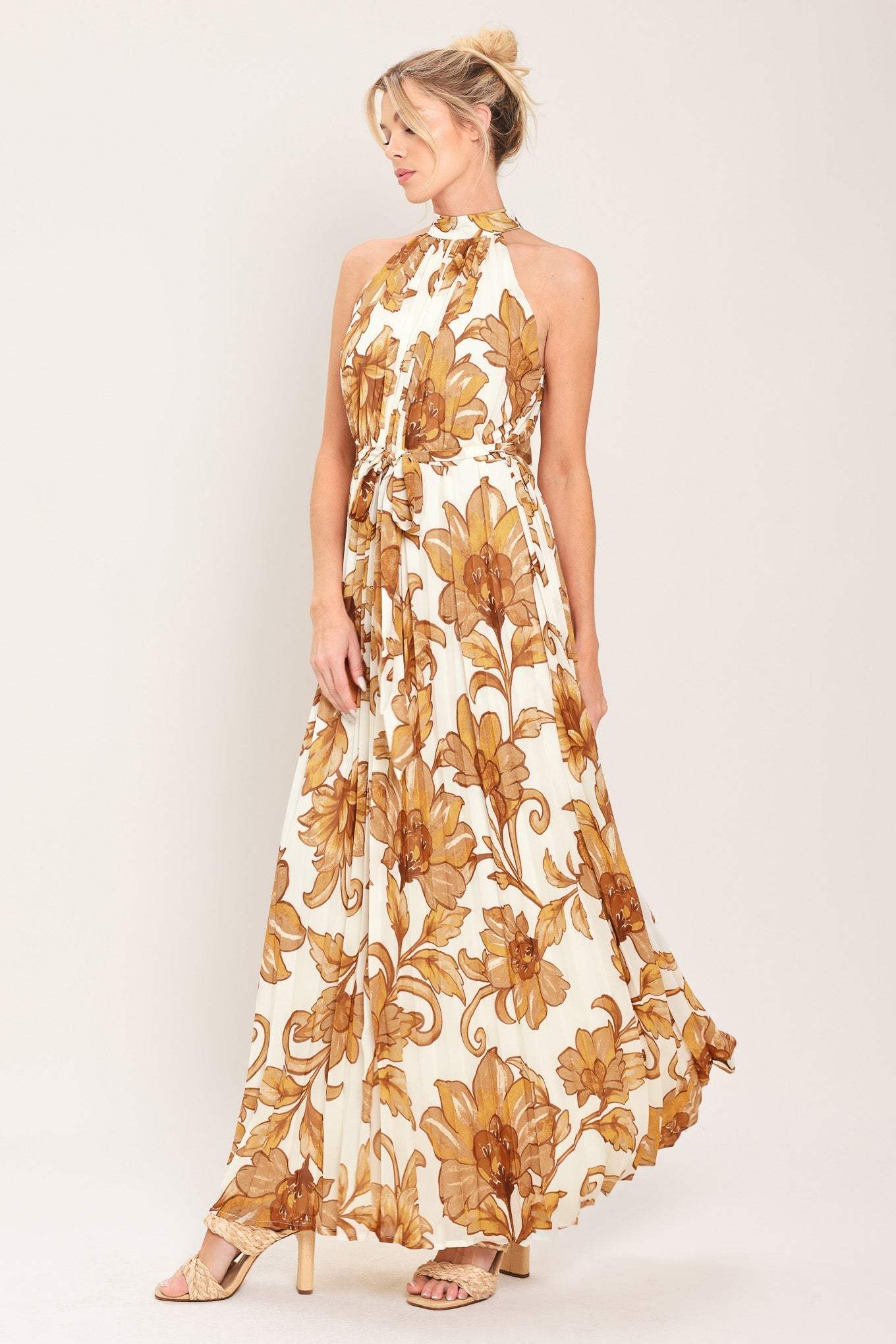 HONEY LUXE WOVEN MAXI DRESS - Flying Tomato - Flyclothing LLC
