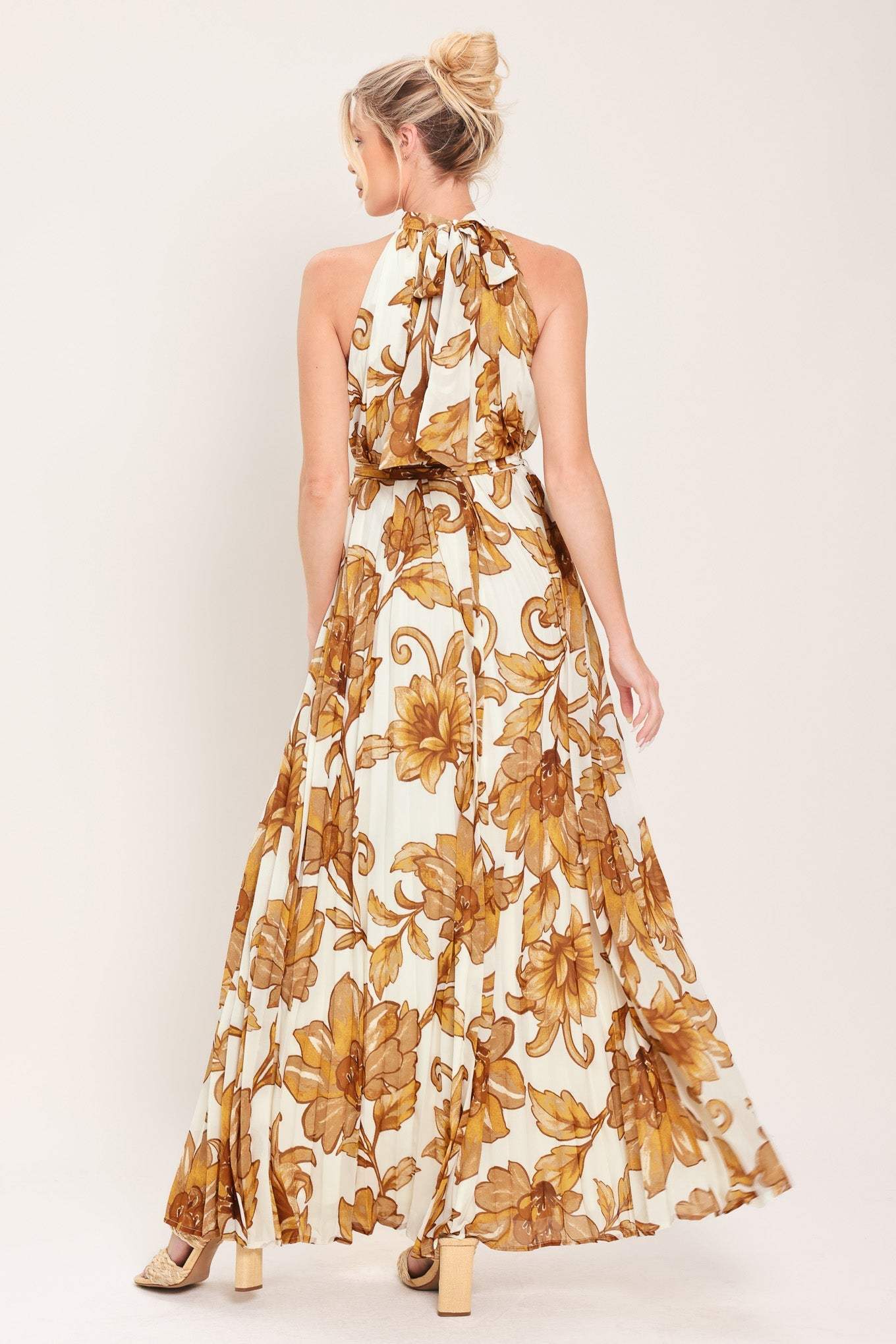 HONEY LUXE WOVEN MAXI DRESS - Flying Tomato - Flyclothing LLC