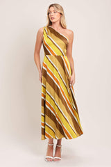 SOFT SUNSHINE WOVEN MIDI DRESS - Flying Tomato - Flyclothing LLC