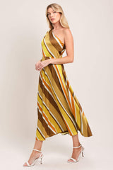 SOFT SUNSHINE WOVEN MIDI DRESS - Flying Tomato - Flyclothing LLC