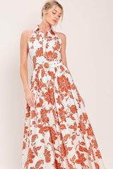 PORTOFINO SUN WOVEN MAXI DRESS - Flying Tomato - Flyclothing LLC