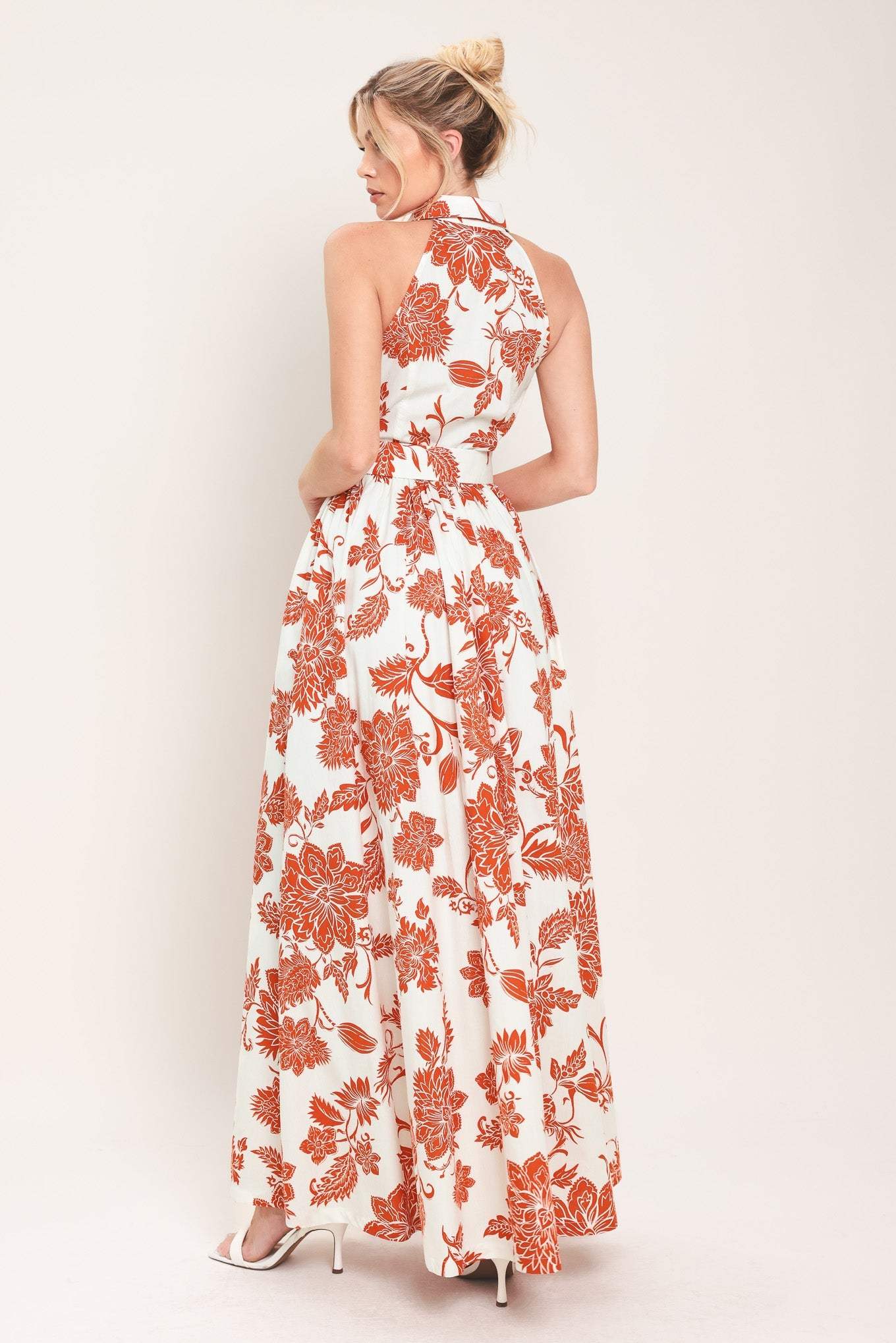 PORTOFINO SUN WOVEN MAXI DRESS - Flying Tomato - Flyclothing LLC