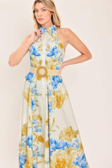 SUNNY DAYDREAM WOVEN MIDI DRESS - Flying Tomato - Flyclothing LLC