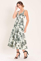 FOREVER YOUNG WOVEN MIDI DRESS - Flying Tomato - Flyclothing LLC