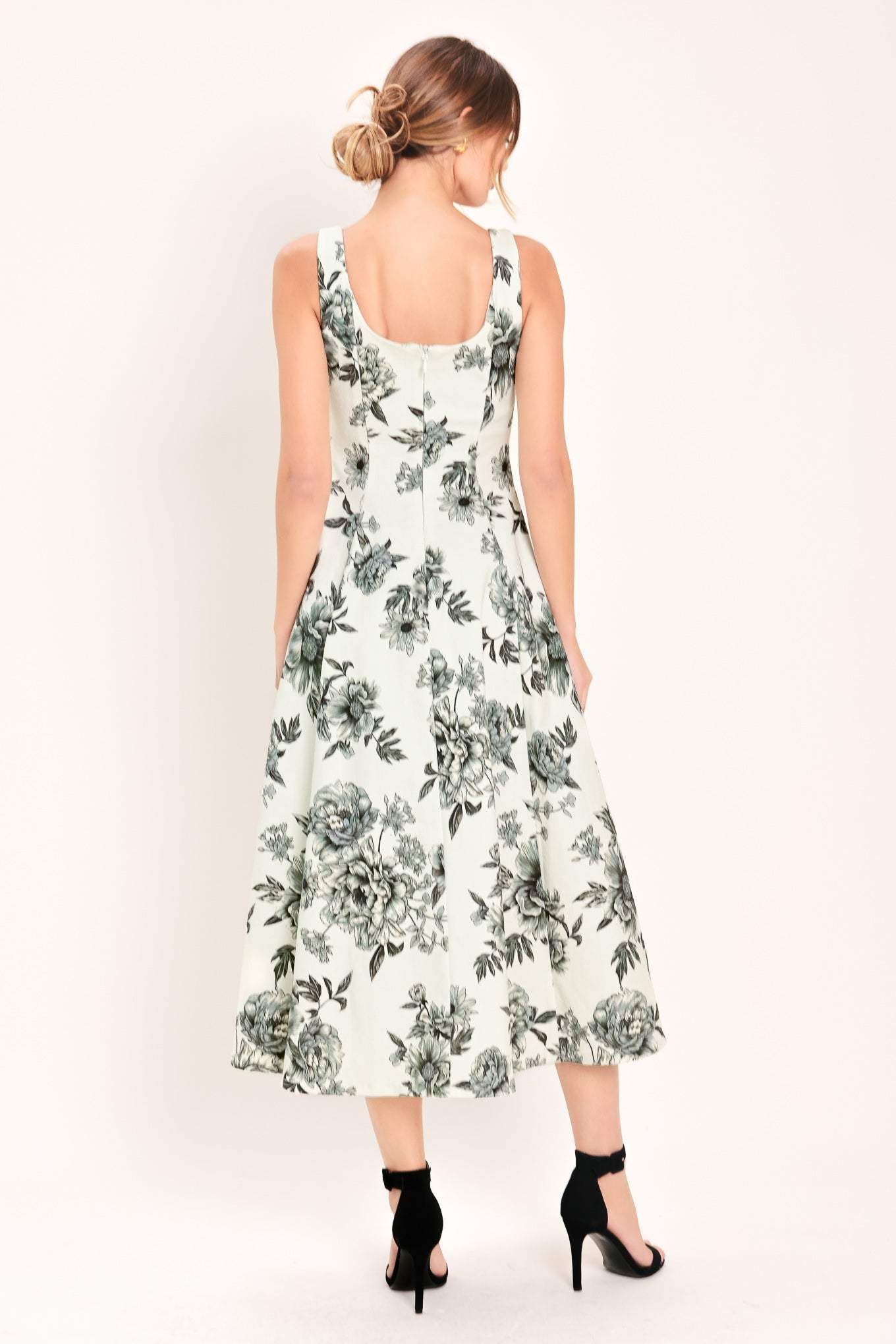 FOREVER YOUNG WOVEN MIDI DRESS - Flying Tomato - Flyclothing LLC