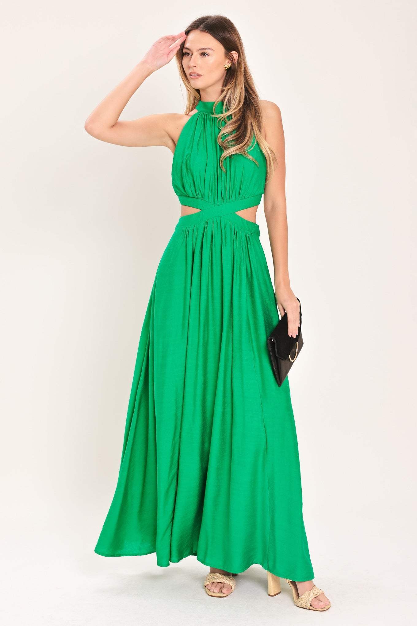 HOT GIRL WOVEN MAXI DRESS - Flying Tomato - Flyclothing LLC