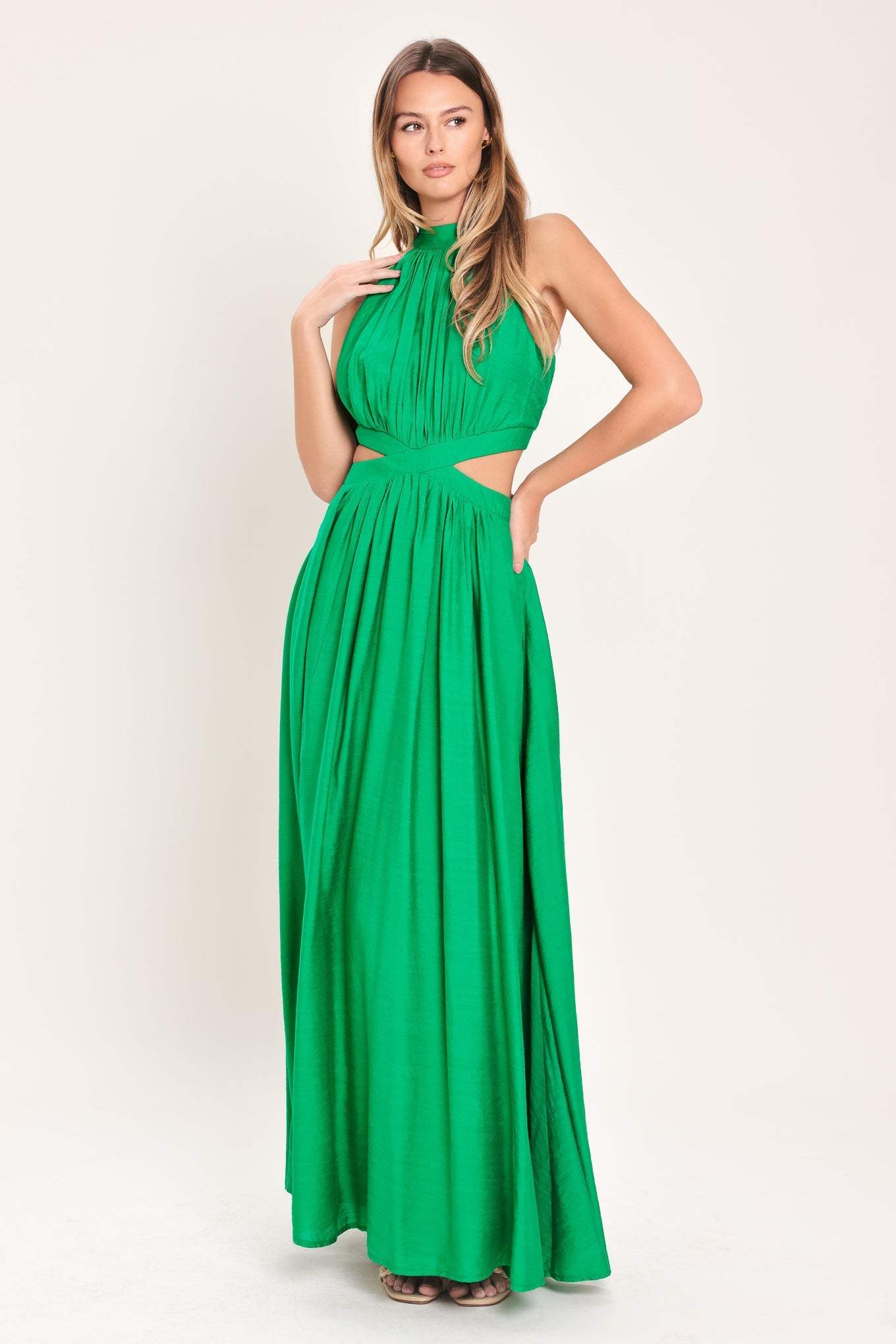HOT GIRL WOVEN MAXI DRESS - Flying Tomato - Flyclothing LLC