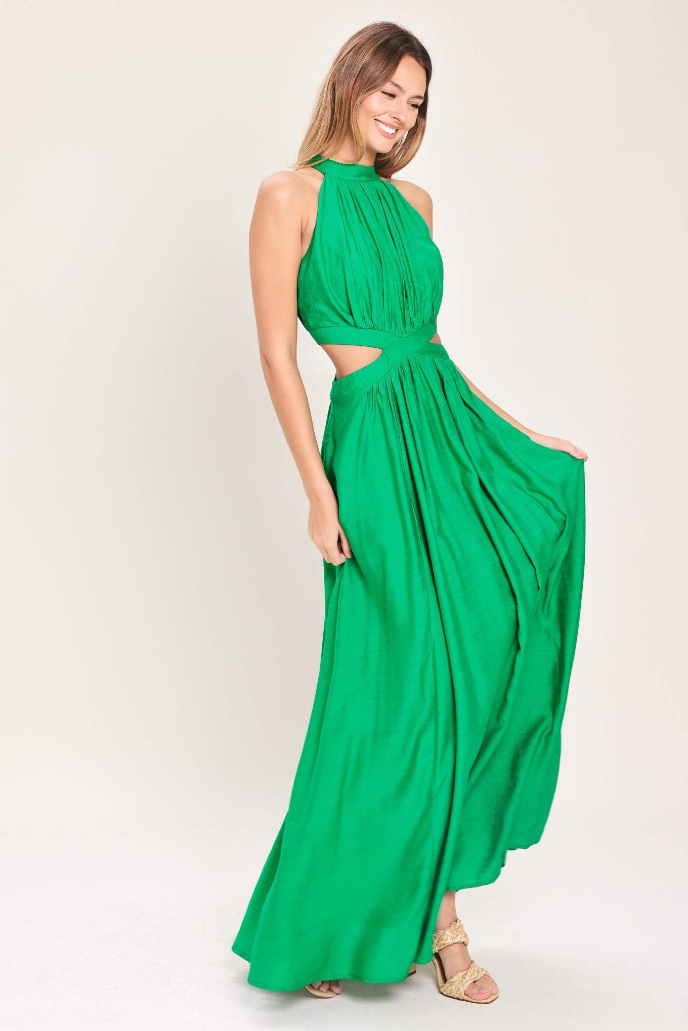 HOT GIRL WOVEN MAXI DRESS - Flying Tomato - Flyclothing LLC