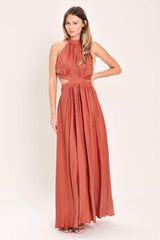 HOT GIRL WOVEN MAXI DRESS - Flying Tomato - Flyclothing LLC
