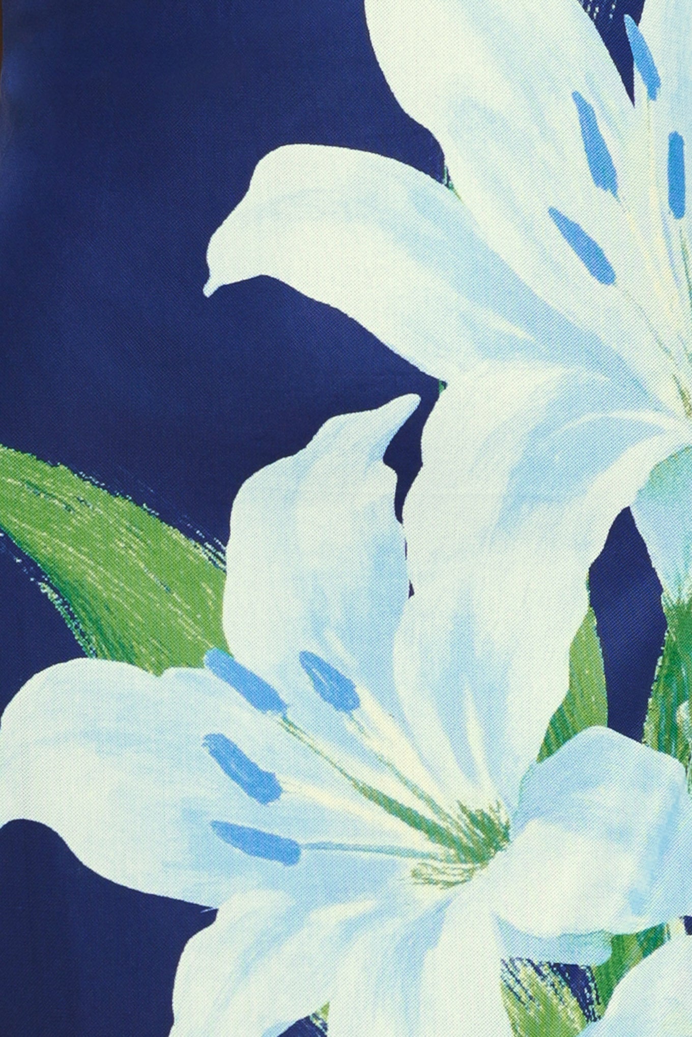 DEEP BLOOM POWER MESH MIDI DRESS