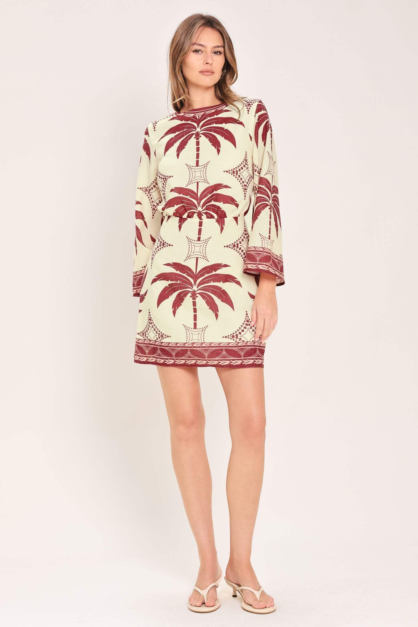 PARADISE FOUND WOVEN MINI DRESS
