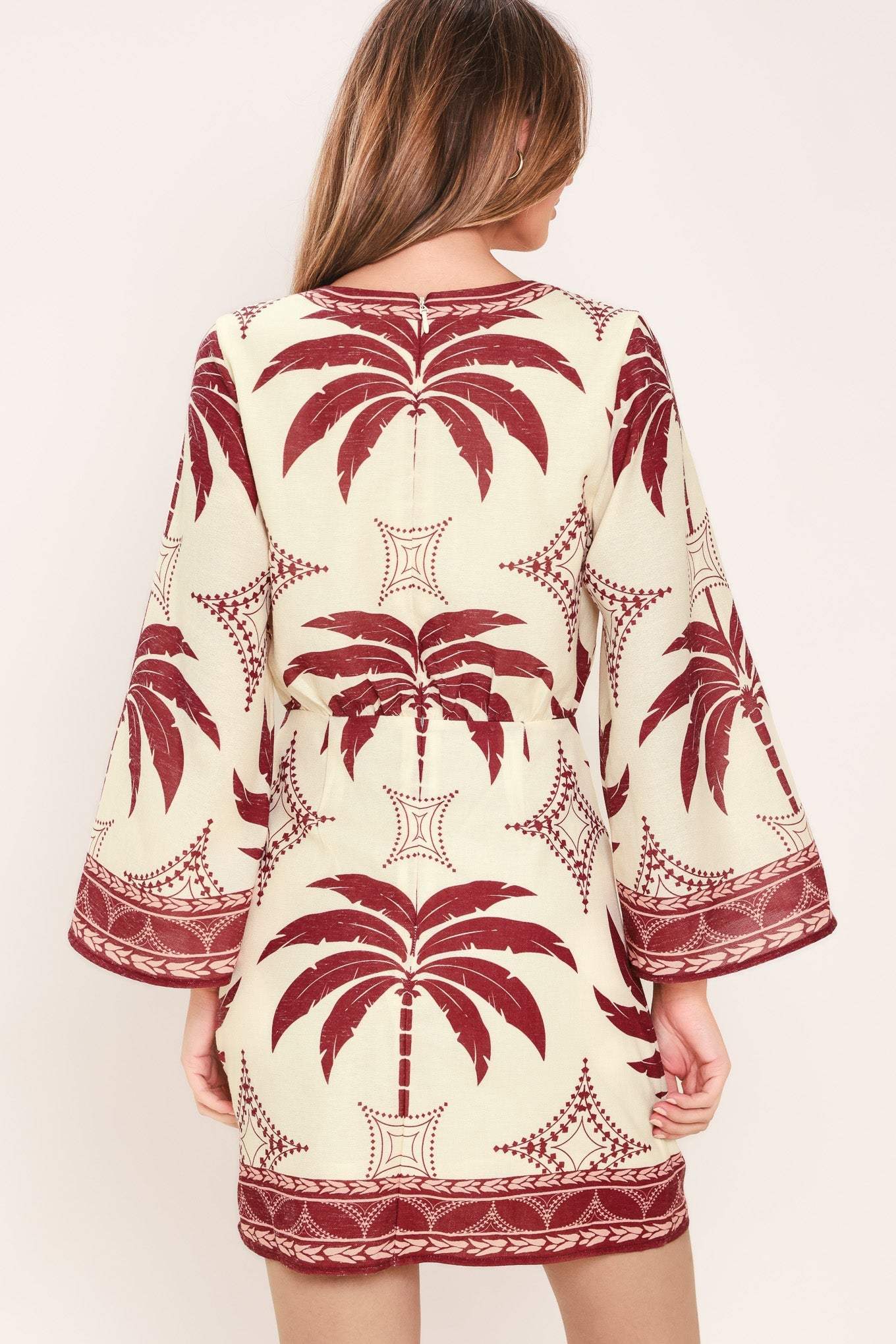 PARADISE FOUND WOVEN MINI DRESS