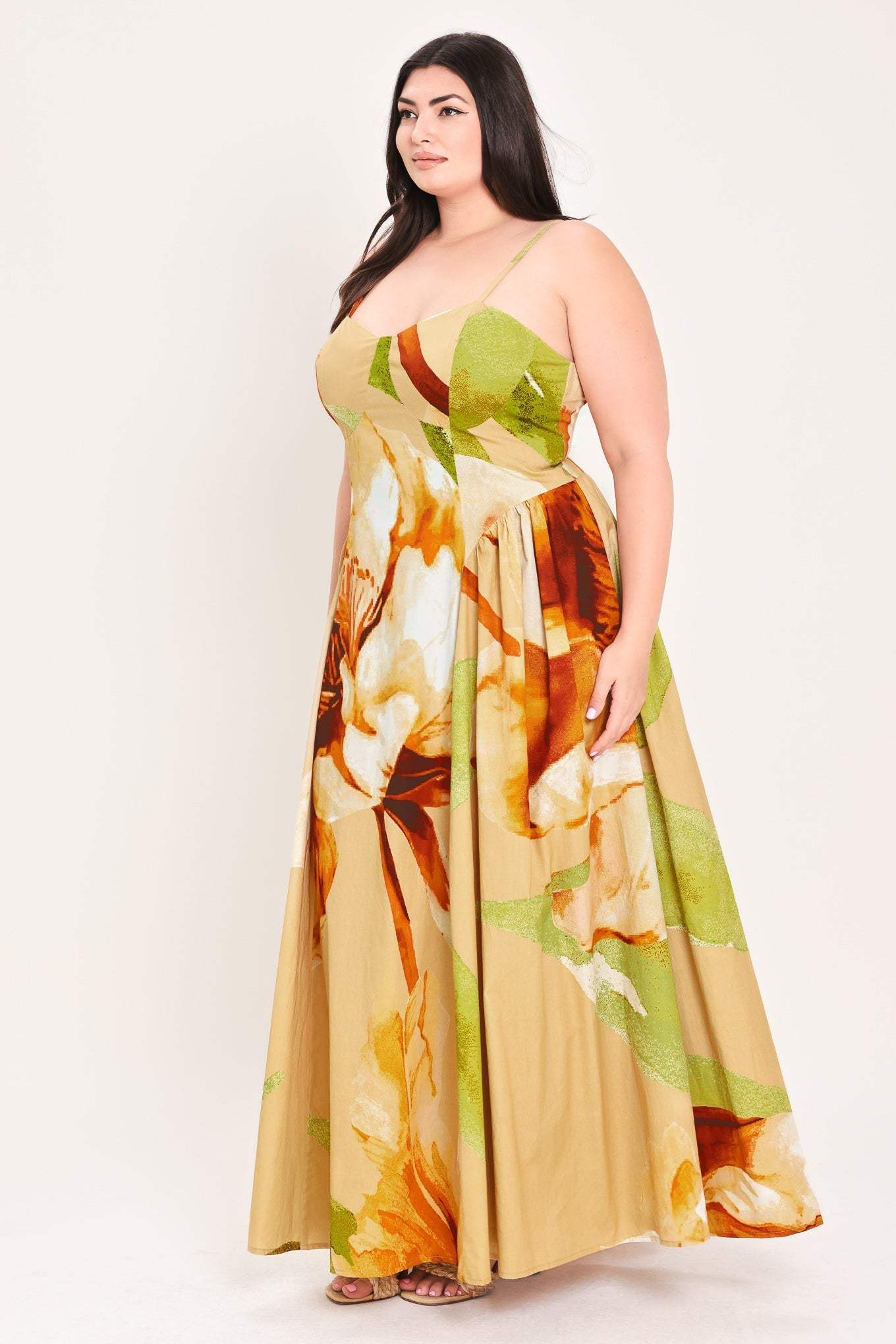 LIMONCELLO GARDEN WOVEN MAXI DRESS