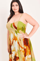 LIMONCELLO GARDEN WOVEN MAXI DRESS