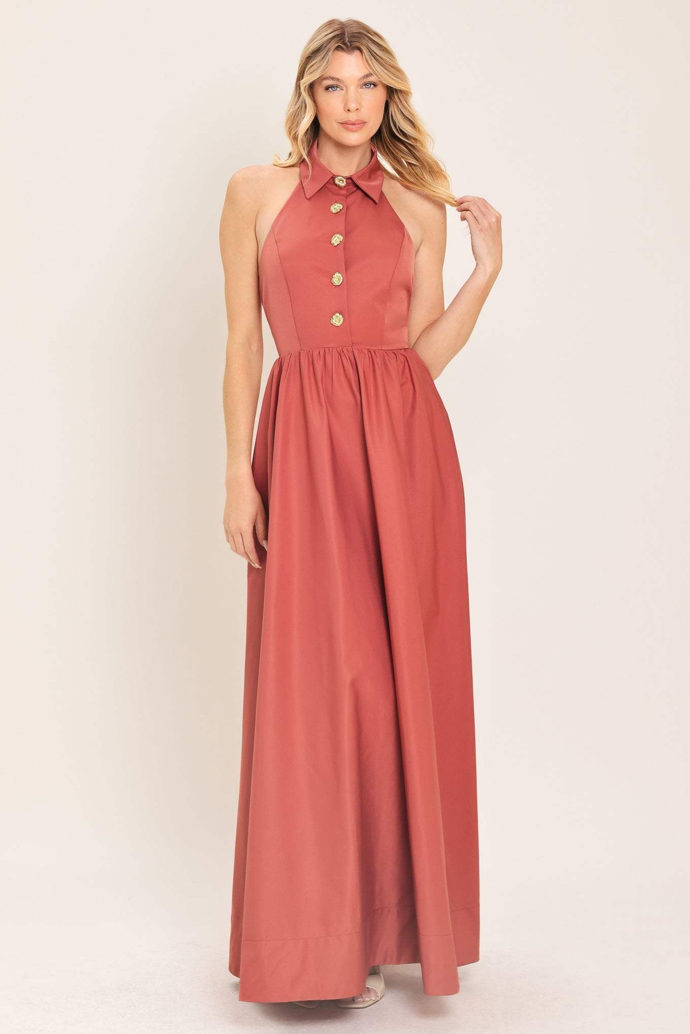 SIENNA SUN WOVEN MAXI DRESS