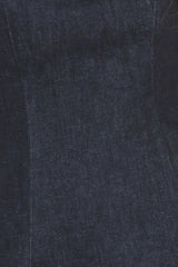 NIGHT OUT FLOUNCE DENIM MINI DRESS