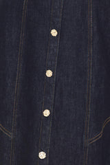 CHELSEA DENIM MIDI DRESS