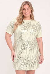 NOIR & IVORY BLACK/CREAM STATEMENT DRESS - Flying Tomato - Flyclothing LLC